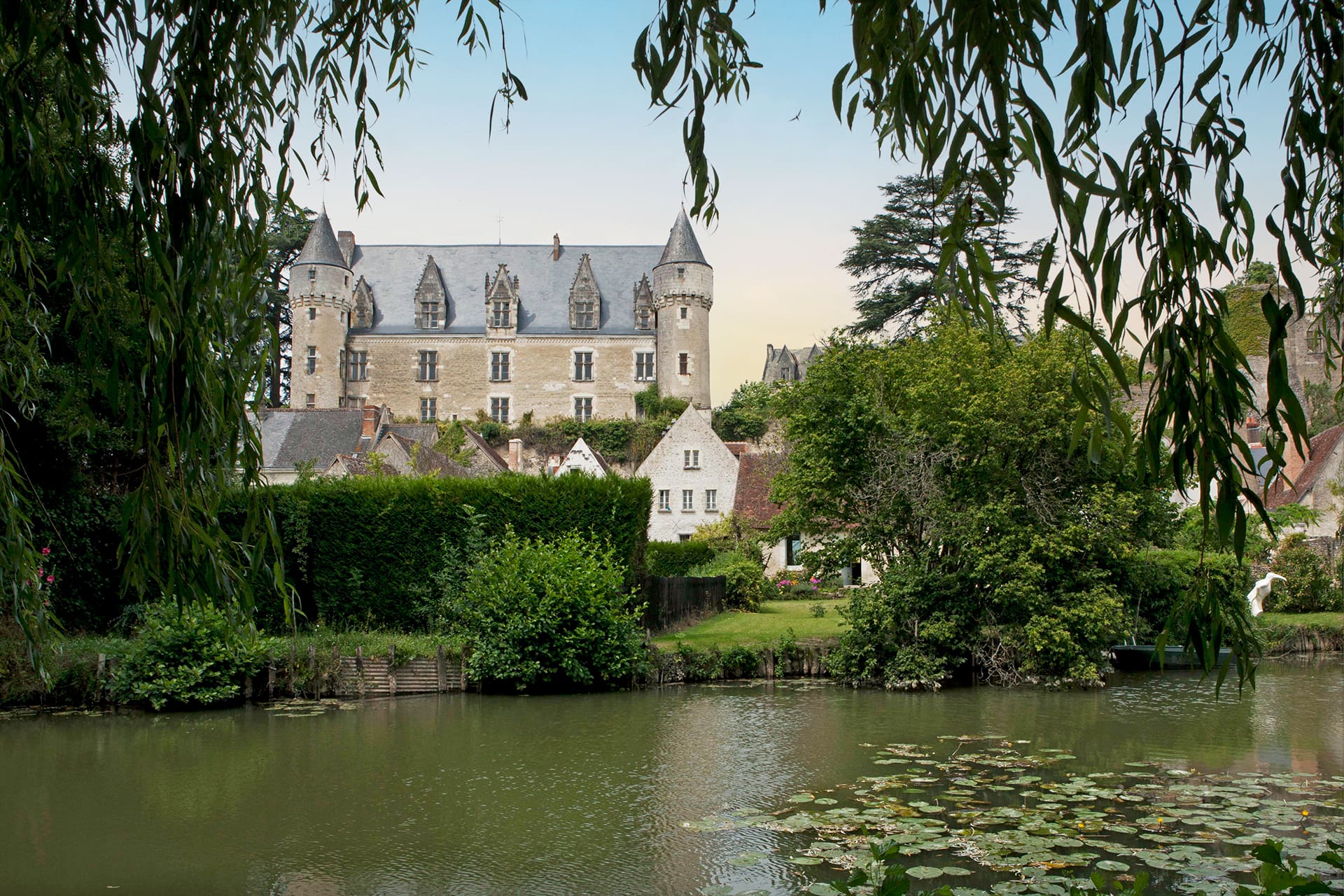 Chateau montresor vue bord de loire