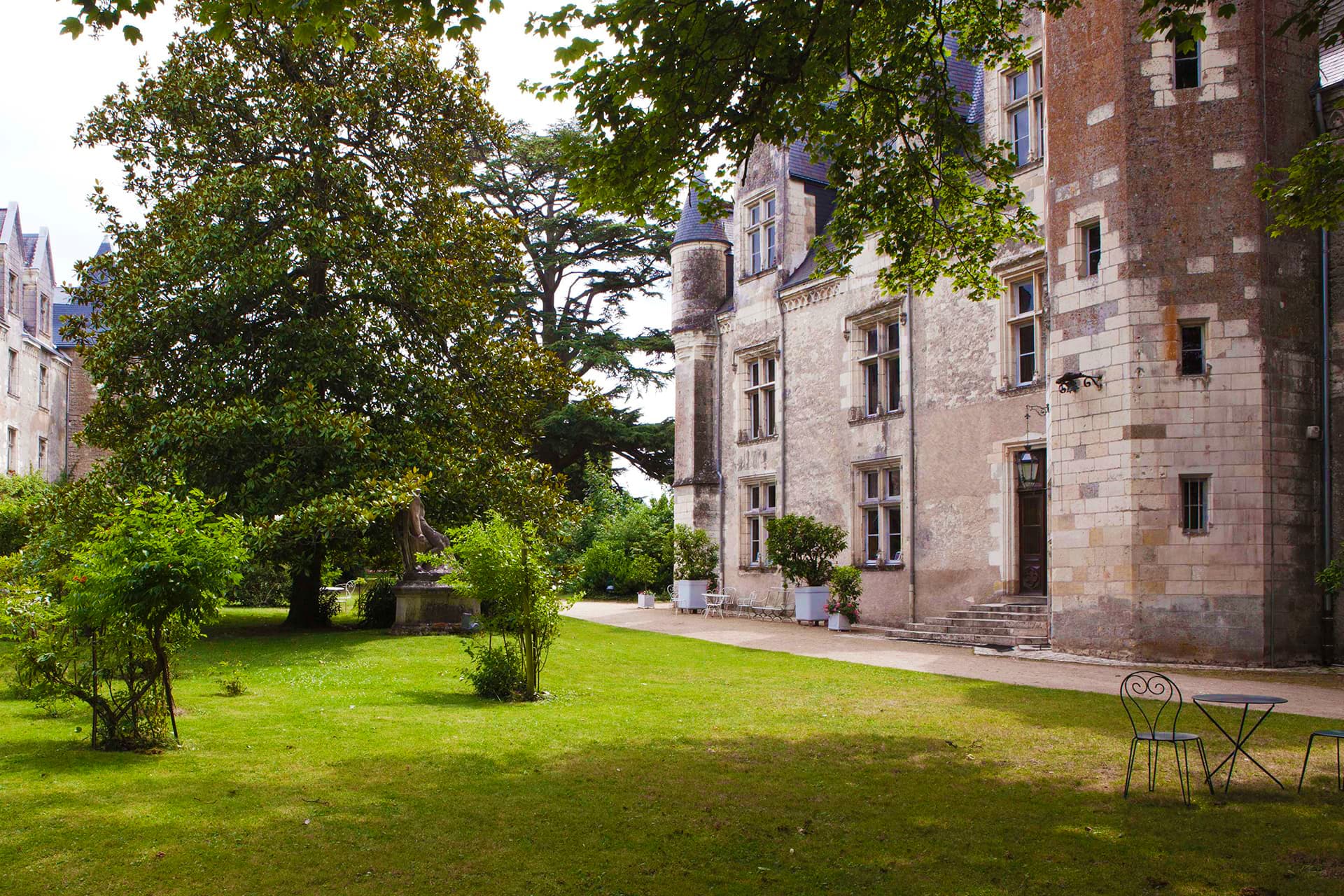 Jardin romantique chateau montresor